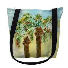 Betsy's Palms Large Tote Bag 18x18
