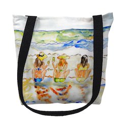 Bottoms Up Medium Tote Bag 16x16