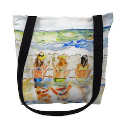 Bottoms Up Small Tote Bag 13x13