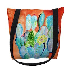 Cactus II Medium Tote Bag 16x16