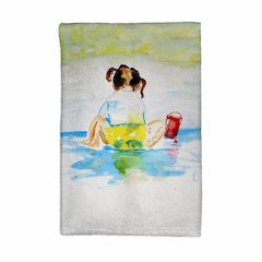 Pigtails Playing Kitchen Towel