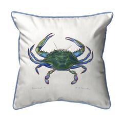 Blue Crab - Male Extra Large Zippered Pillow 22x22