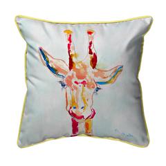 Giraffe Extra Large Zippered Pillow 22x22