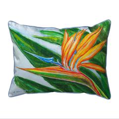 Bird of Paradise Extra Large Zippered Pillow 20x24