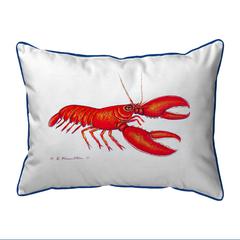 Red Lobster Extra Large Zippered Pillow 20x24