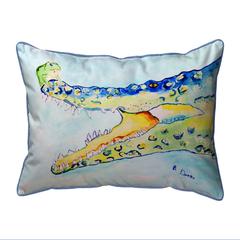 Crocodile & Frog Extra Large Zippered Pillow 20x24
