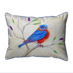 Dick's Blue Bird Extra Large Zippered Pillow 20x24