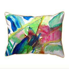 Pink Palms Extra Large Zippered Indoor/Outdoor Pillow 20x24