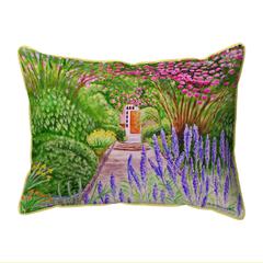 Garden Door Extra Large Zippered Pillow 20x24