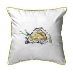 Oyster Extra Large Zippered Pillow 22x22
