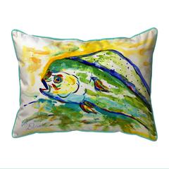 Mahi Mahi Extra Large Zippered Pillow 20x24
