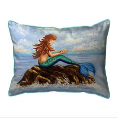 Mermaid's Handbook Extra Large Zippered Pillows Indoor/Outdoor Pillow 20x24