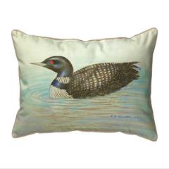Loon Extra Large Zippered Pillow 20x24