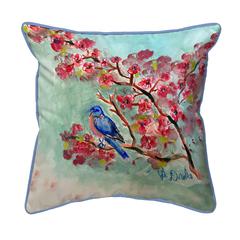 Cherry Blossoms Extra Large Zippered Pillow 22x22