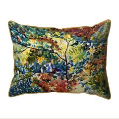 Fall Leaves Extra Large Zippered Pillow 20x24
