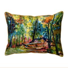 Fall Forest Extra Large Zippered Pillow 20x24