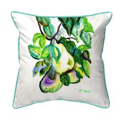 Hanging Pears Extra Large Zippered Pillow 22x22