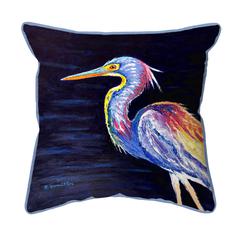 Palette Louisiana Heron Extra Large Zippered Pillow 22x22