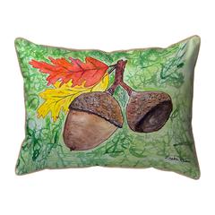 Drake's Acorns Extra Large Zippered Pillow 20x24