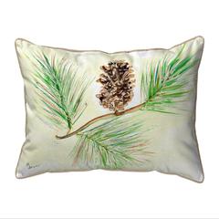 Pinecone Extra Large Zippered Pillow 20x24