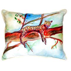 Leopard Extra Large Zippered Pillow 20x24