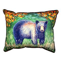 Black Bear Extra Large Zippered Pillow 20x24