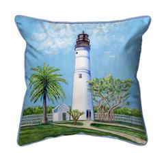 Key West Lighthouse Extra Large Zippered Pillow 22x22