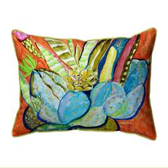 Cactus I Extra Large Zippered Pillow 20x24