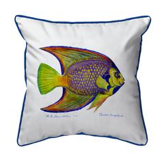 Queen Angelfish Extra Large Zippered Pillow 22x22