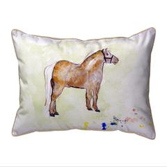 Shetland Pony Extra Large Zippered Pillow 20x24