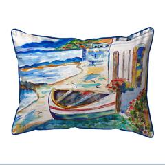 Sicilian Shore Extra Large Zippered Pillow 20x24