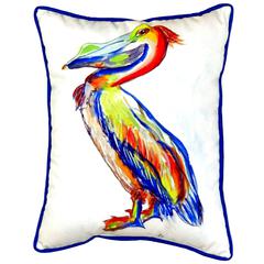 Sylvester Pelican Extra Large Zippered Pillow 20x24