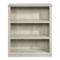 Chalked Chestnut Storage Bookcase with Versatile Shelving for Home Use