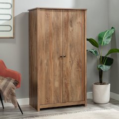 River Ranch 2-Door Storage Cabinet in Sindoori Mango Finish