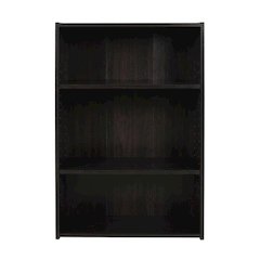 Cinnamon Cherry Bookcase with Sturdy Wood Shelves for Home Storage