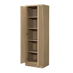 Rustic Ash Finish Storage Cabinet With Rectangular Shape And Stylish Design