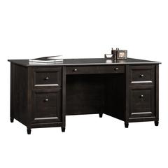 Edge Water Executive Desk, Estate Black finish