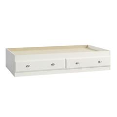 Shoal Creek Platform Bed, Soft White finish