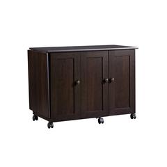 Miscellaneous Storage Craft & Hobby Storage, Cinnamon Cherry finish