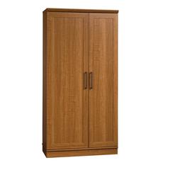 HomePlus Storage Cabinet, Sienna Oak finish
