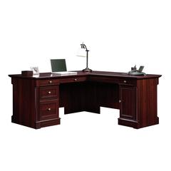 Palladia L Desk, Select Cherry finish