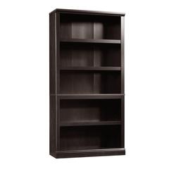 Miscellaneous Storage Bookcase, Estate Black finish