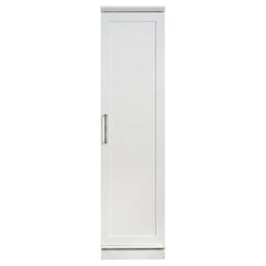 Soft White Storage Cabinet with Spacious Design for Versatile Use
