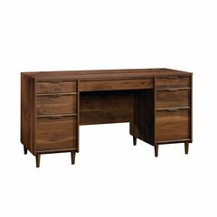 Clifford Place Commercial Office Executive Desk, Grand Walnut finish