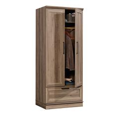 HomePlus Storage Armoire, Salt Oak finish
