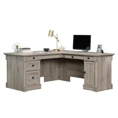 Palladia L Desk, Split Oak finish