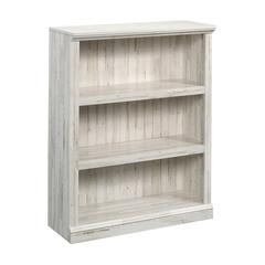 Miscellaneous Storage Bookcase, White Plank finish