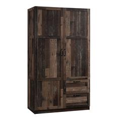 Miscellaneous Storage Storage Armoire, Reclaimed Pine finish