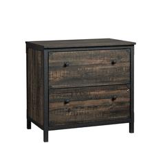 Steel River Commercial Office File Cabinet, Carbon Oak finish