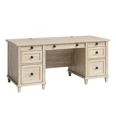 Hammond Commercial Office Executive Desk, Chalk Oak finish